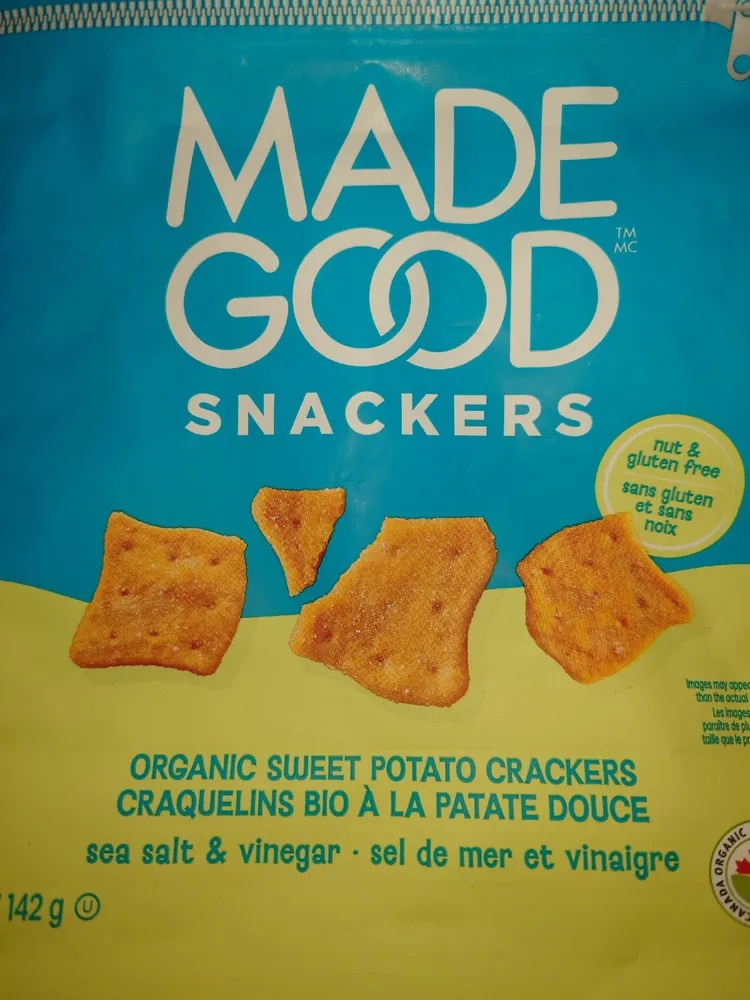 ORGANIC SWEET POTATO CRACKERS
