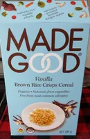 Vanilla Brown rice crisps cereal