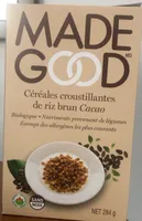 Céréales croustillantes de riz run cacao
