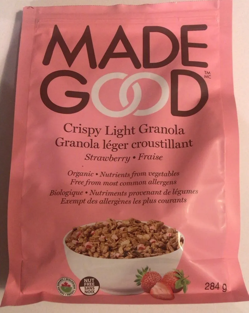 Crispy Light Granola Strawberry