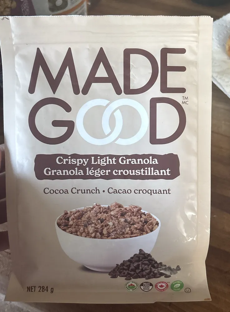 Crispy Light Granola Cocoa Crunch