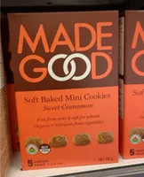 ORGANIC SOFT BAKED COOKIE BITES sweet cinnamon