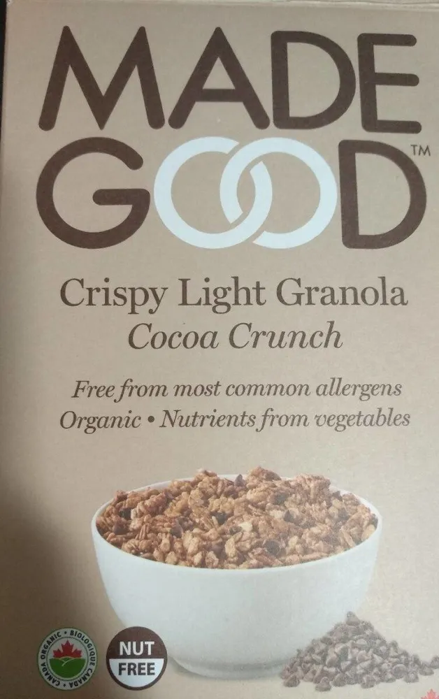 Crispy light granola