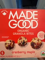 Organic Granola Bites - Cranberry Maple