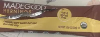 MadeGood Mornings Fruit Baked Oat Bar