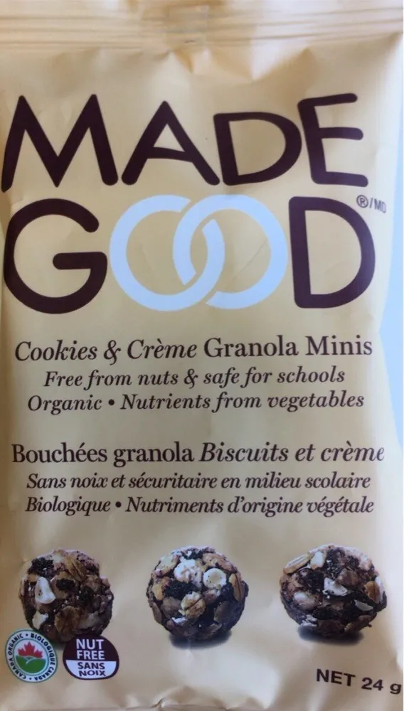 Cookies & Creme Granola Minis