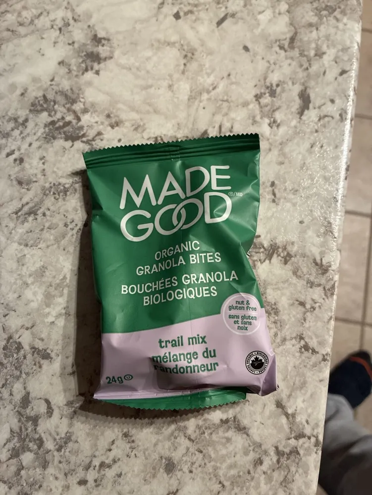made good organic granola bites