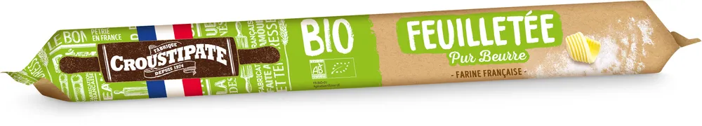 Pâte feuilletée bio