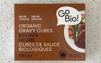 Cubes de sauces brune biologiques