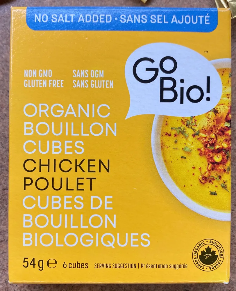 Chicken Bouillon, No Salt Added, Organic