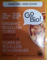 Organic bouillon cubes onion