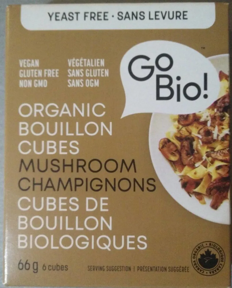 Champignons - Cubes de bouillon biologique