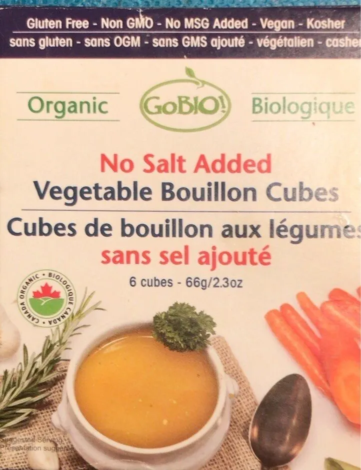 Cubes de bouillon aux légumes