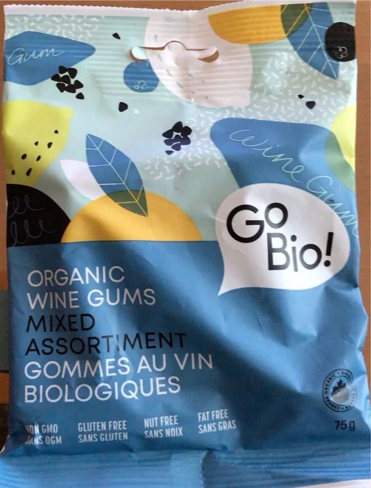 Gommes au vin biologiques