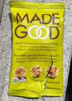 Bouchees granola pomme cannnelle
