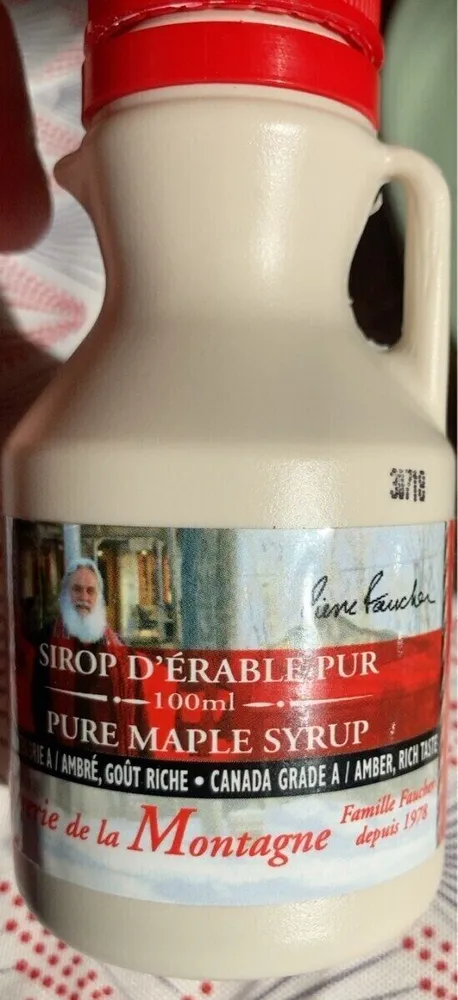 Sirop d’érable pur