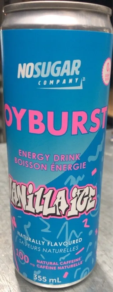 Joyburst Energy Drink Vanilla Ice