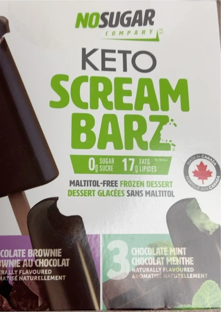Keto scream barz