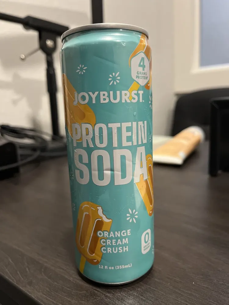 PROTEIN SODA ORANGE CREAM CRUSH
