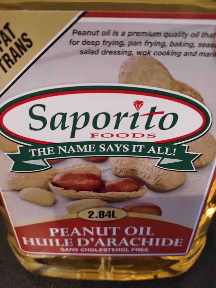 Peanut oil