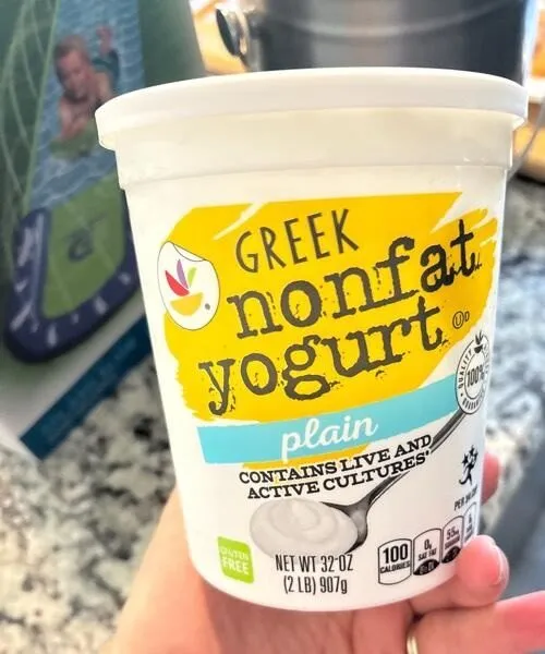Greek nonfat yogurt