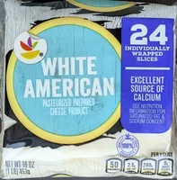 Americian pasteurized process cheese food