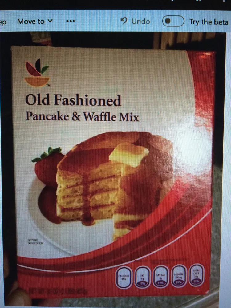 Pancake and waffle mix
