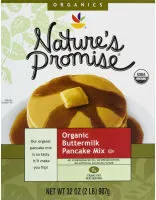 Organic buttermilk pancake mix