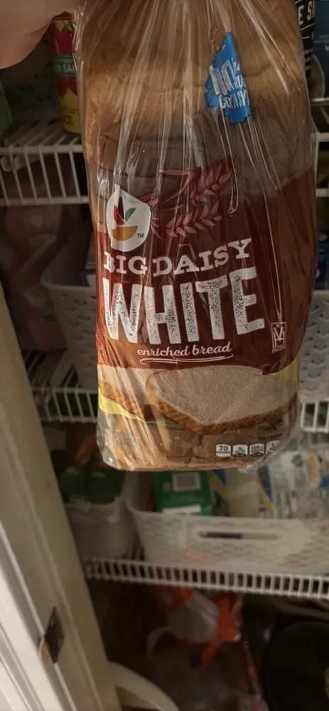 Big Daisy White enriched bread
