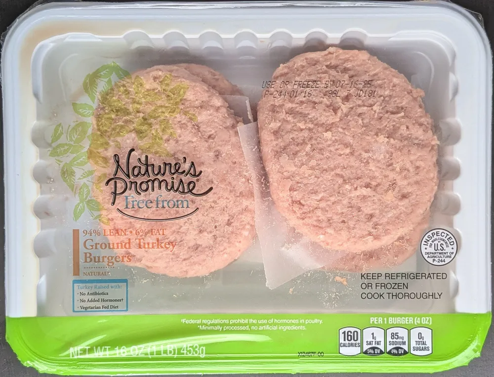 Ground Turkey Burgers