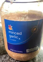 Minced garlic
