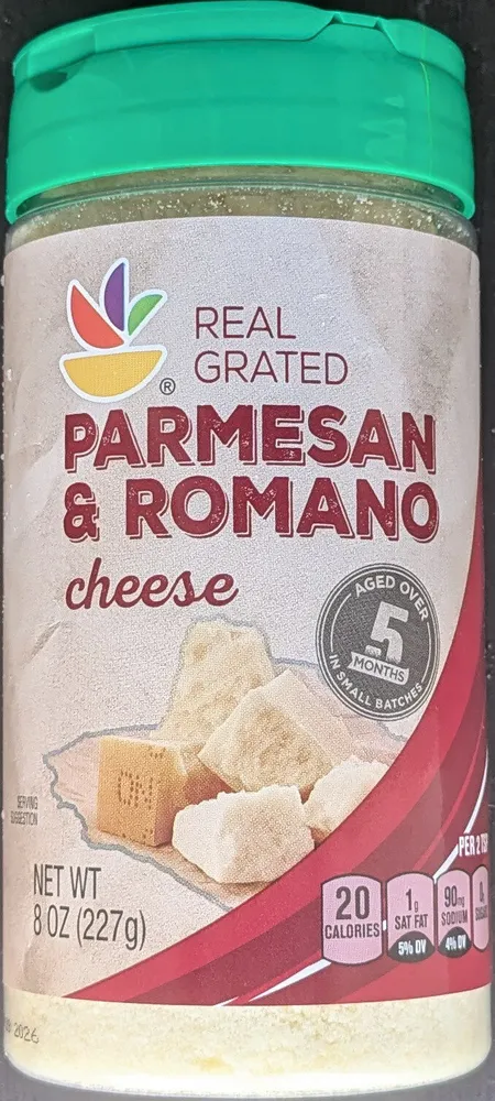 Real Grated Parmesean & Romano Cheese