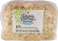 Rye artisan style sandwich bread