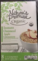 Instant Oatmeal apple cinnamon