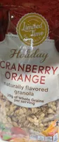 Cranberry orange granola
