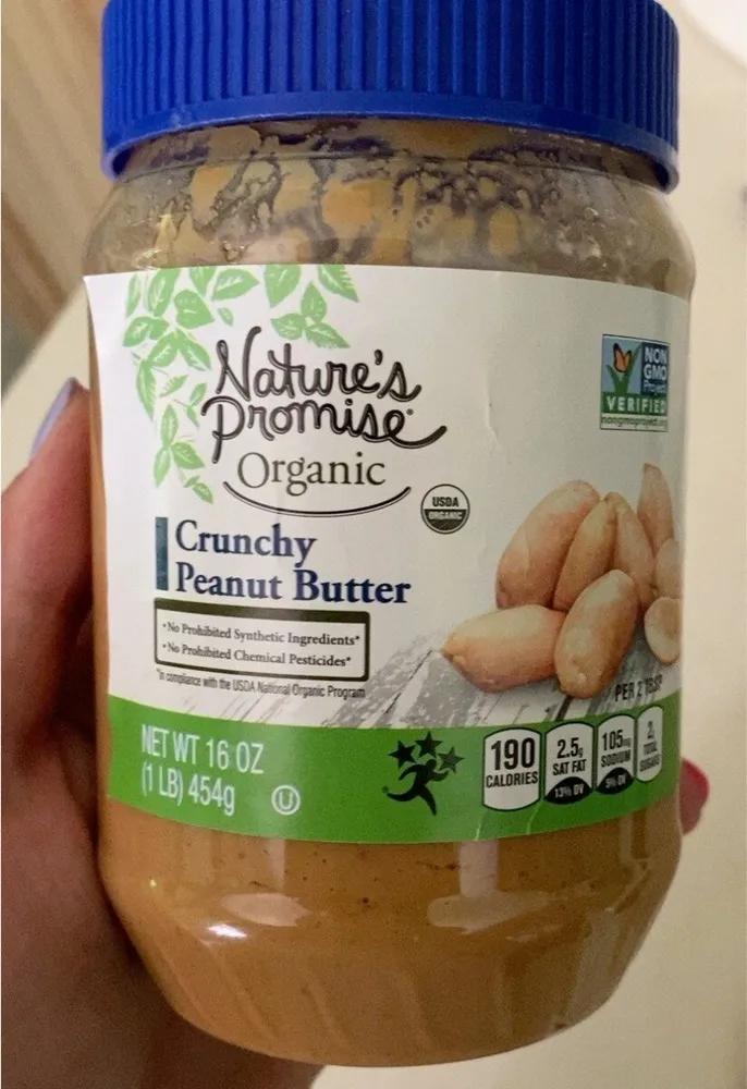 Crunchy peanut butter