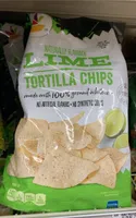 Lime tortilla chips