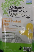 Organic free range hard cooked eggs