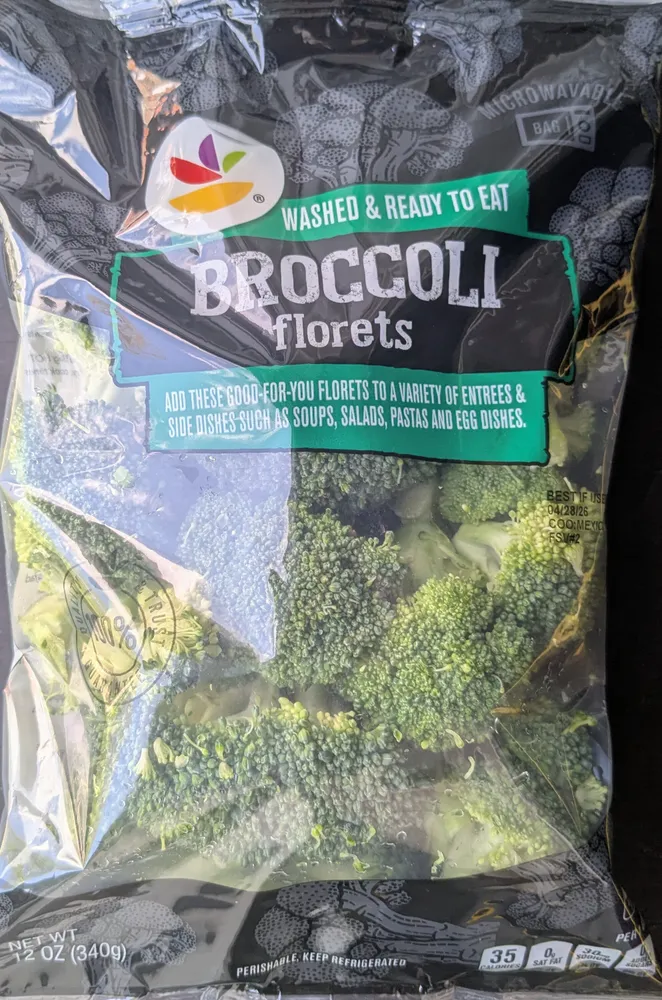 Frozen broccoli