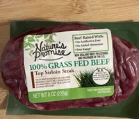 100% Grass Fed Beef Top Sirloin Steak