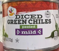 Diced green chilies