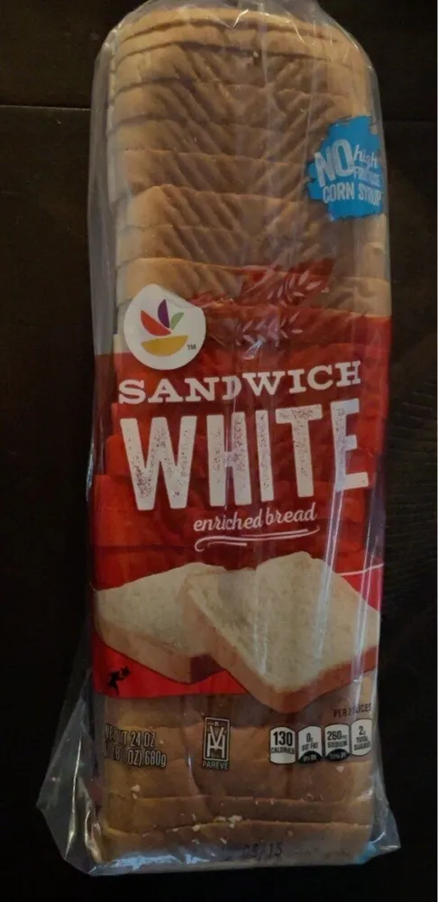 Sandwich white bread