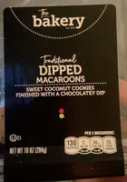 Traditional dipped macaroons