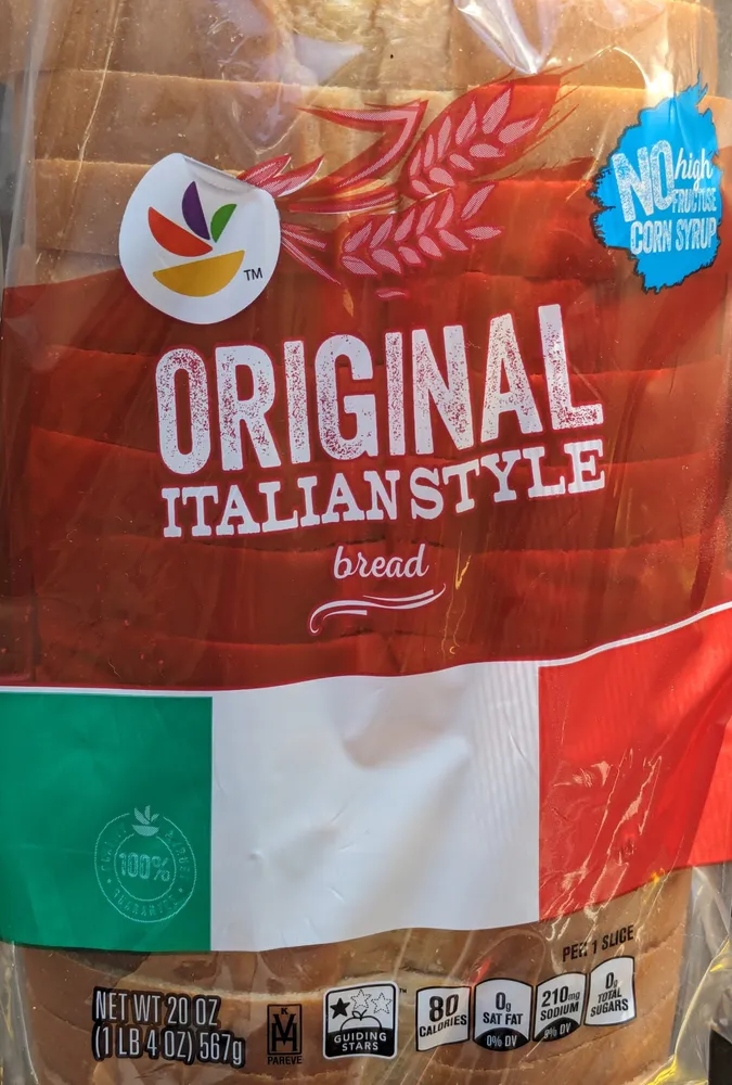 Stop & Shop Original Italian Style Sliced Bread