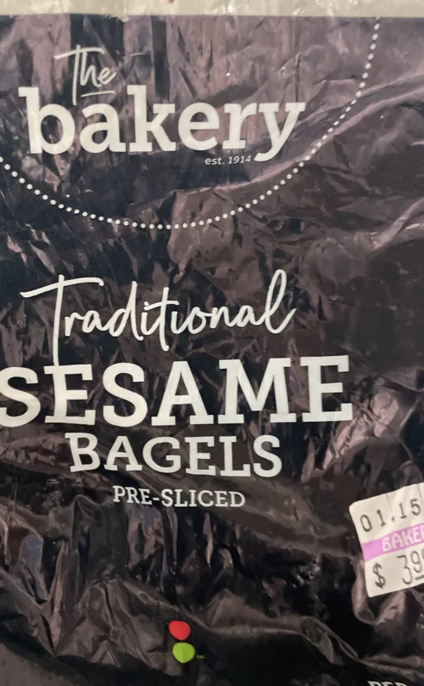 Sesame bagel