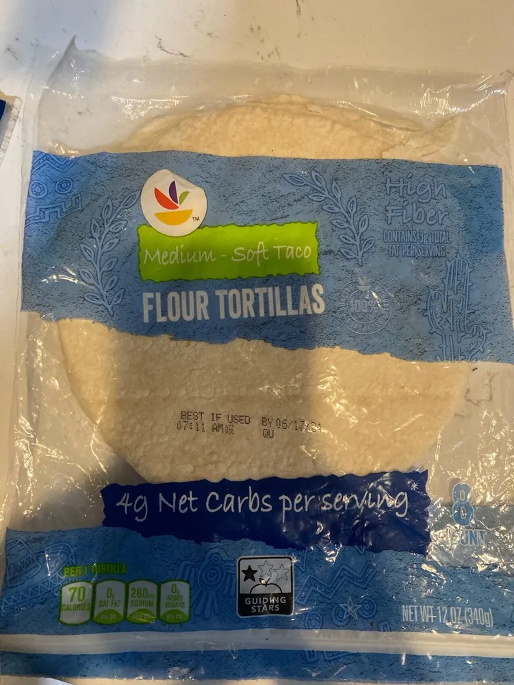 Tortilla low carb