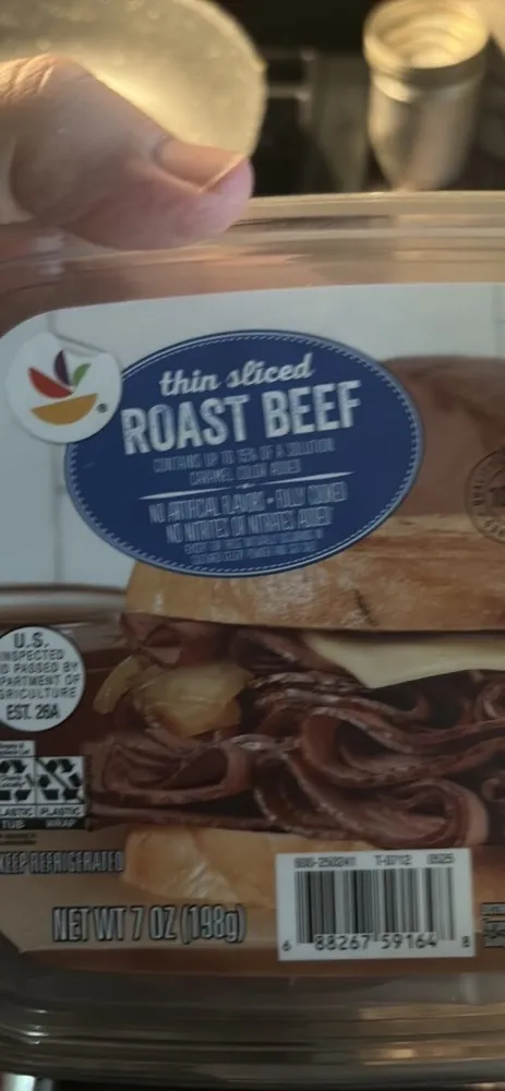 thin sliced ROAST BEEF