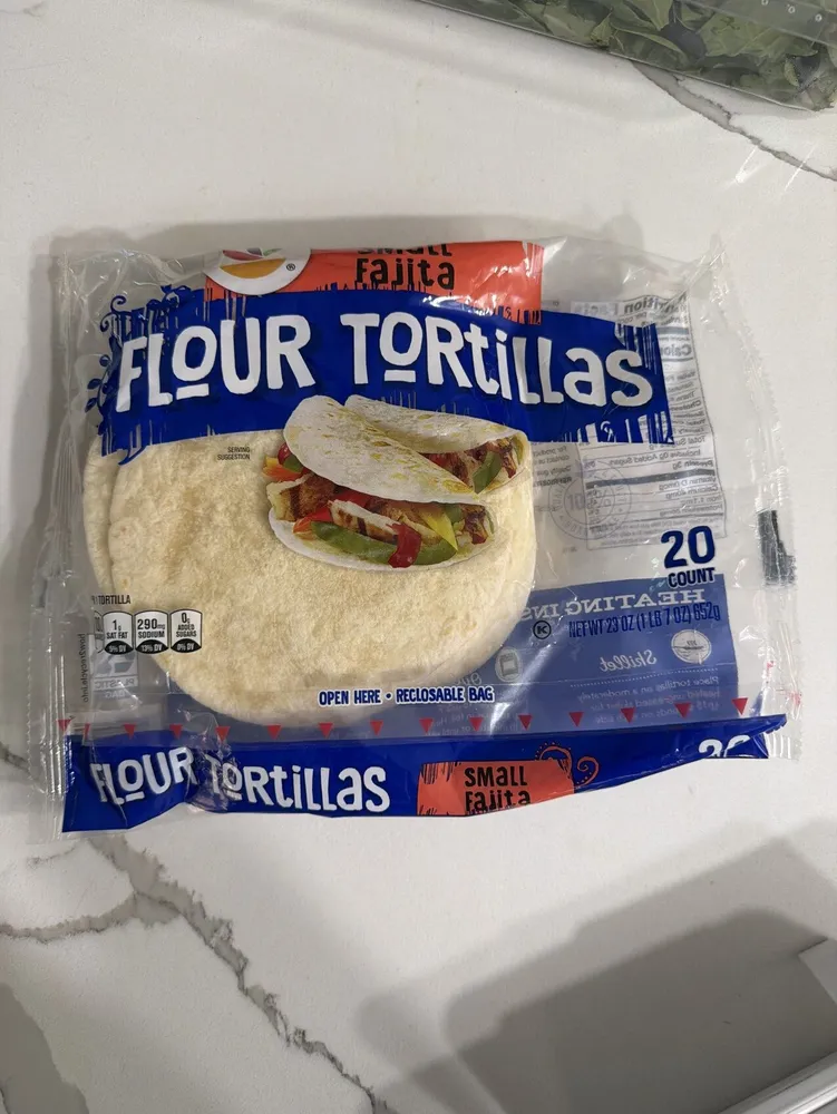 Small Fajita Flour Tortillas