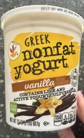 GREEK nonfat yogurt vanilla
