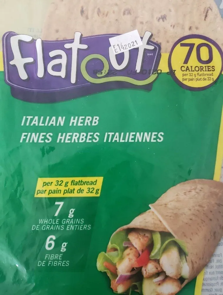 Pain pita fine herbes italiennes